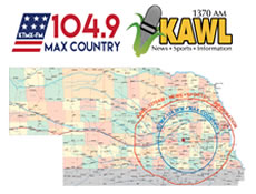 KMTX-KAWL Map graphic