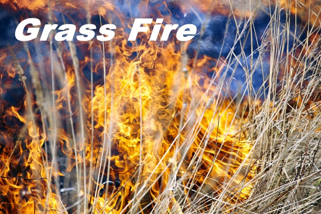 Multiple crews battle grass fire in Custer county