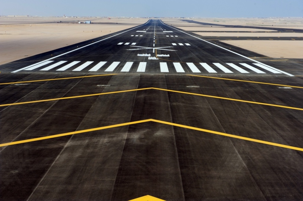North Platte Airport Taxiway