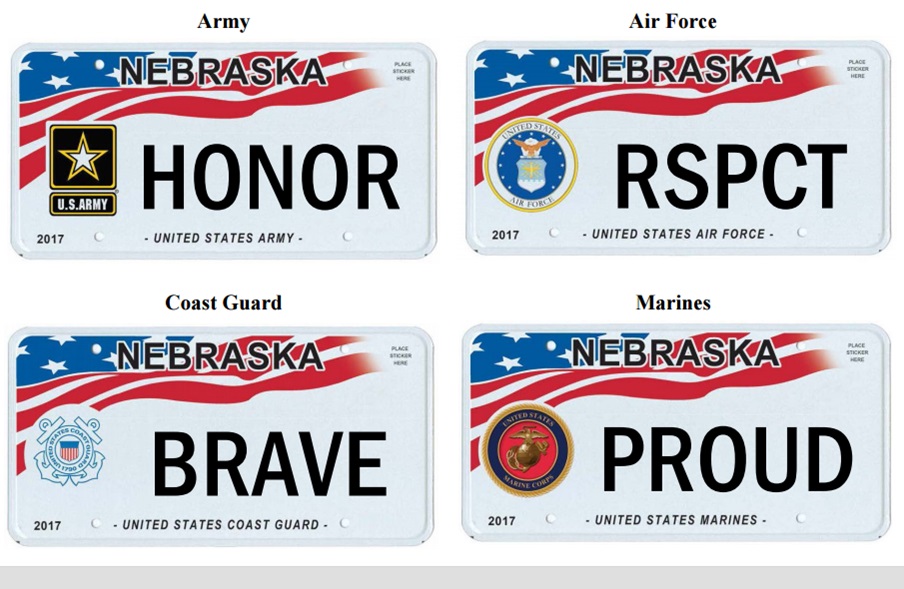 Military Honor license plates now available
