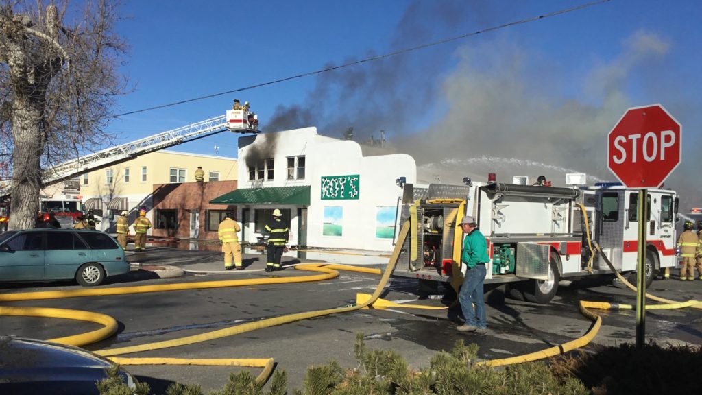 Downtown Torrington storage facility suffers heavy damage in fire KNEB