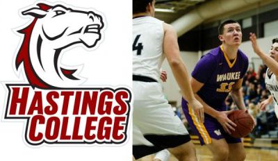 Hastings College Signs Post