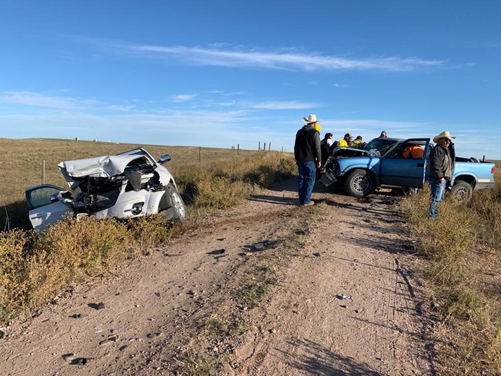 Four Seriously Injured Following Two Vehicle Crash In Banner