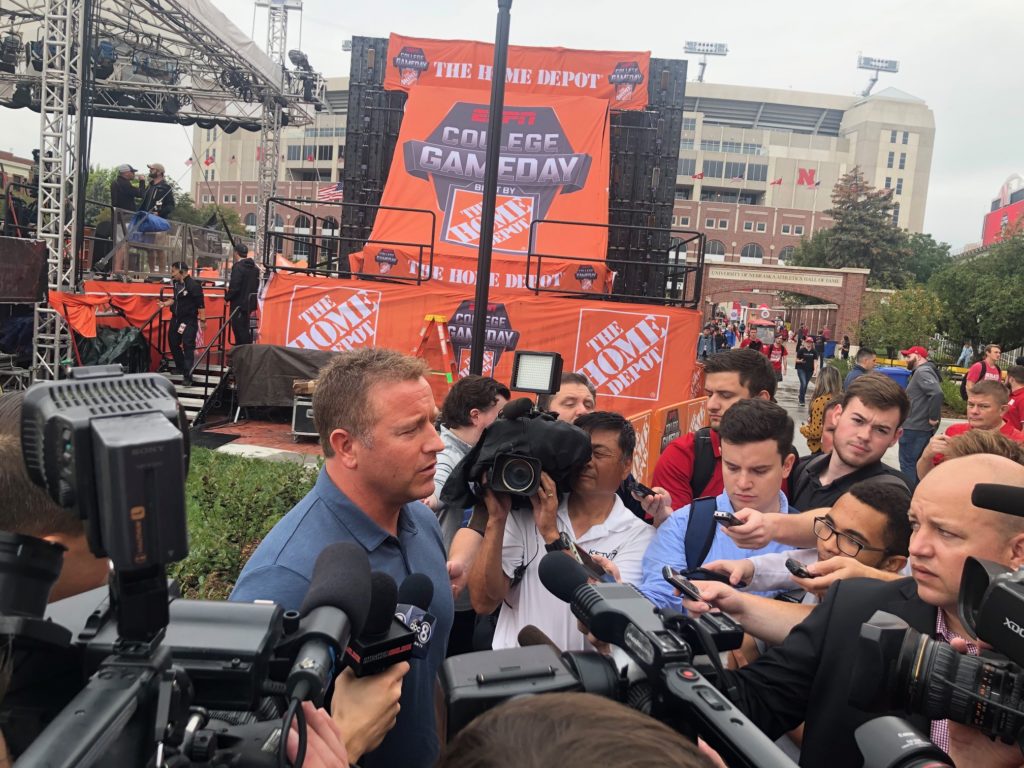 VIDEO: College GameDay Hosts Discuss Nebraska vs Ohio State