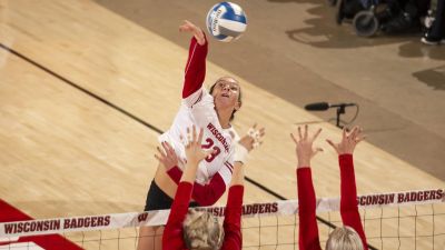 Wisconsin Sweeps Nebraska Again