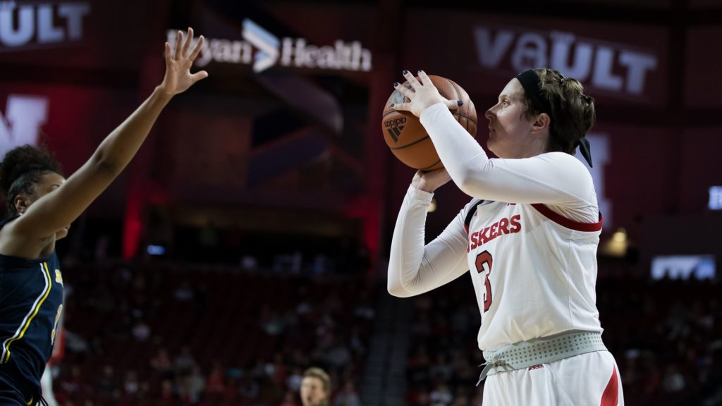 Huskers Fight Off Michigan