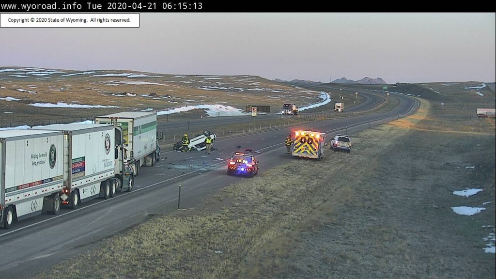 I80 Crash Closes Westbound Lanes West of Cheyenne KNEB