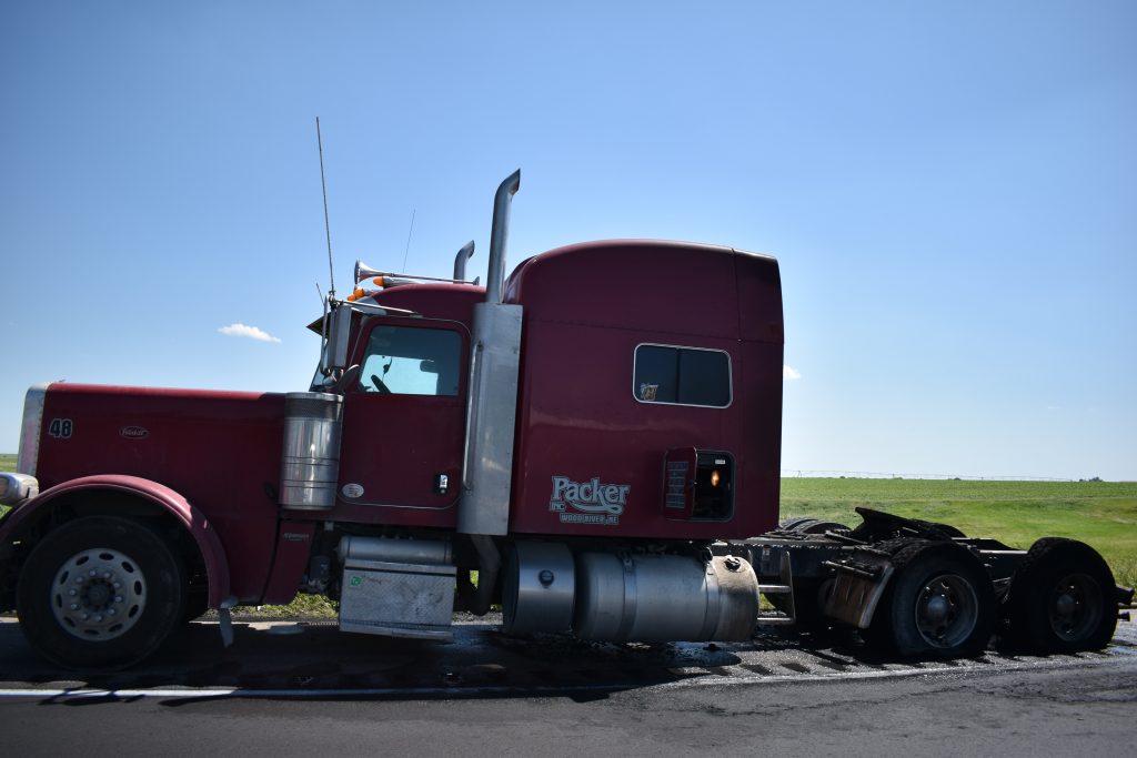 No Injuries Sustained During Semi-Truck Fire on I-80 Near Waco