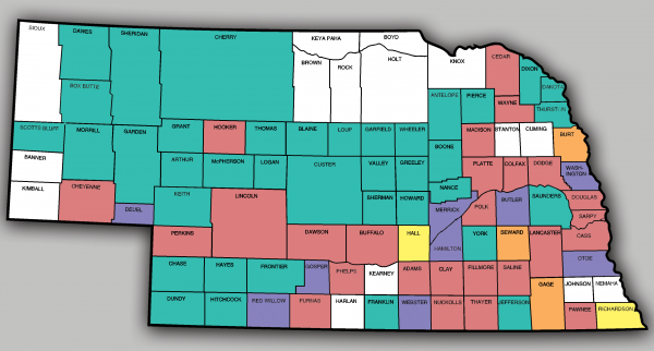 MAP: Status of county fair celebrations across Nebraska