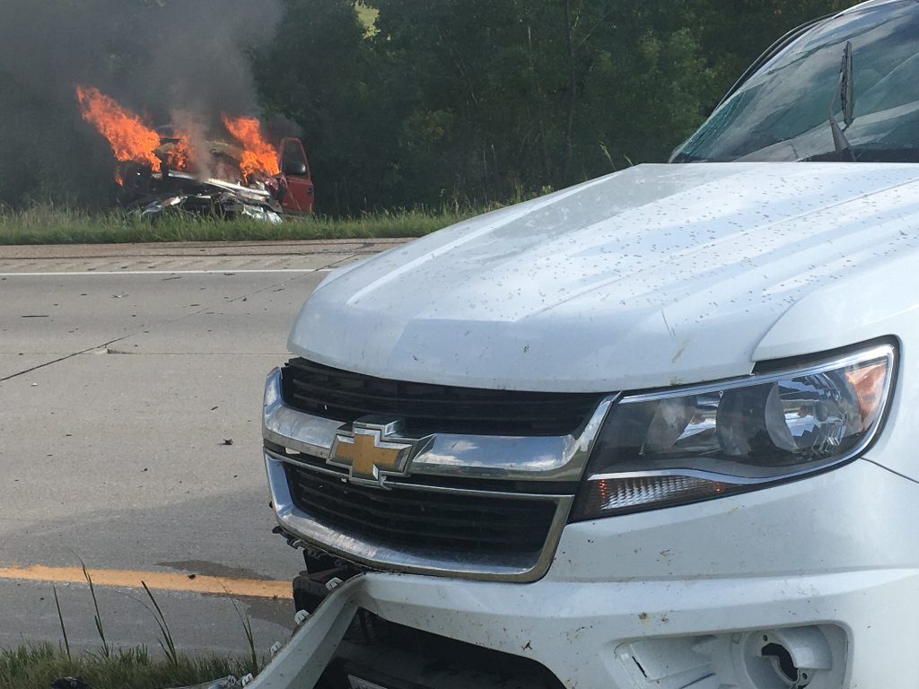 Norfolk man taken to hospital following collision with vehicle driven by West Point man
