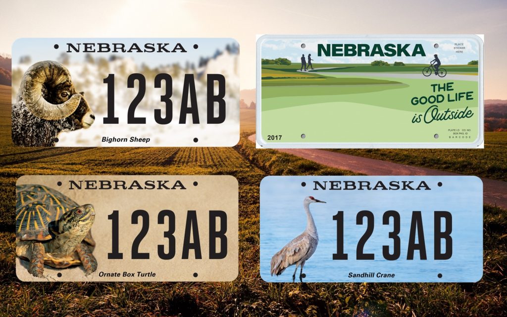 New Specialty License Plates Benefit Conservation, Nebraska Trails KNEB