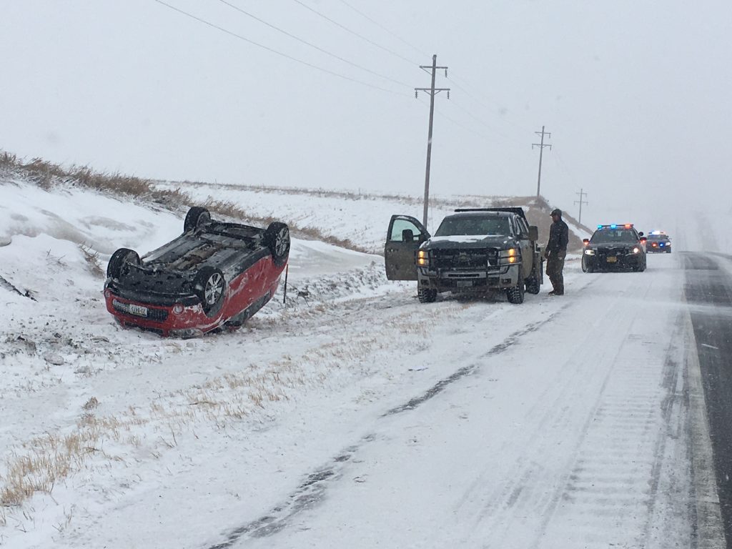 Two Women involved in Rollover accident on Highway 275
