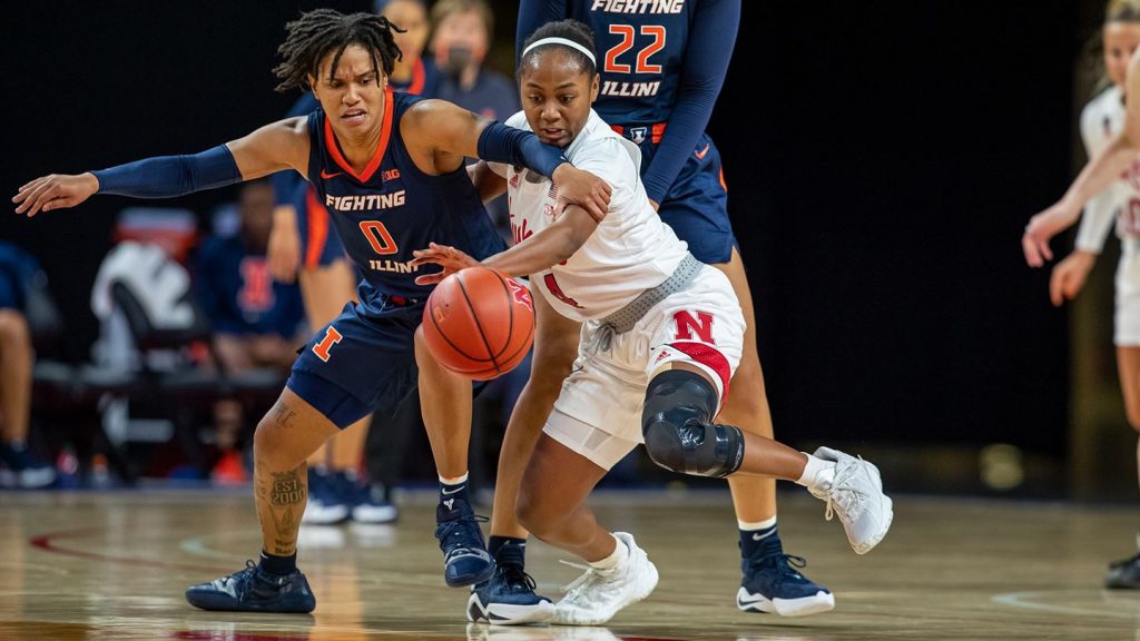 Husker Women In Action Tonight