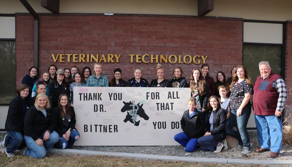 EWC Vet Tech Club Honors Dr. Edwin C. Bittner - Vimarsana News