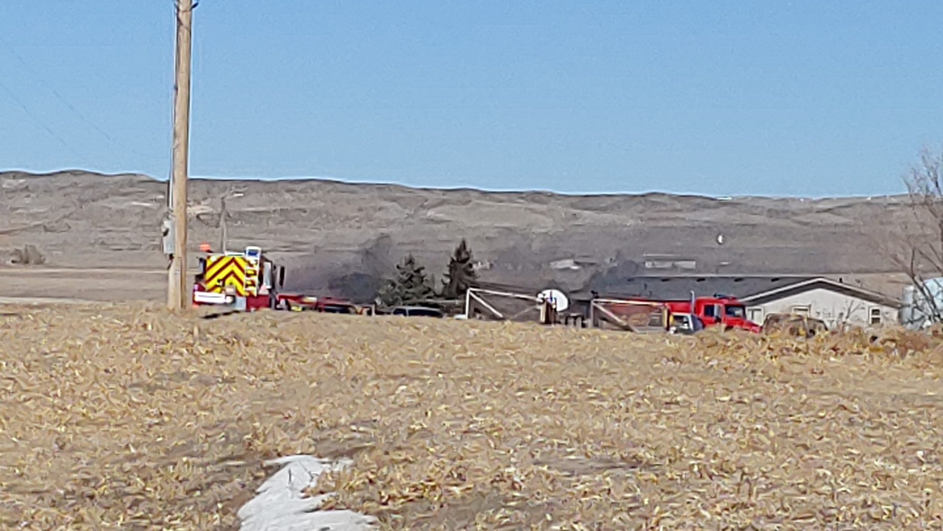 Fire Destroys Farm Shed at Rural Scotts Bluff Co. Residence - Vimarsana News